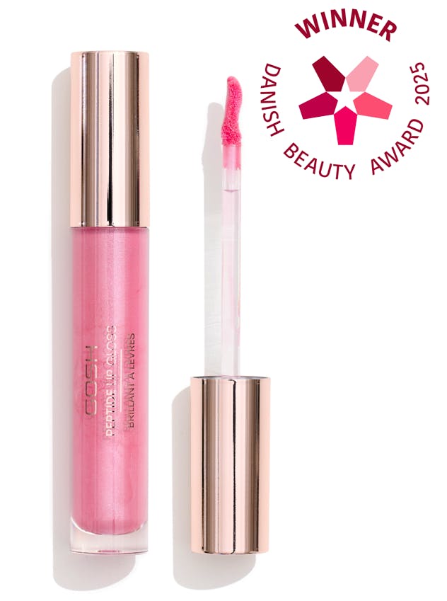 GOSH Peptide Lip Gloss 012 Retro Rose 7 ml