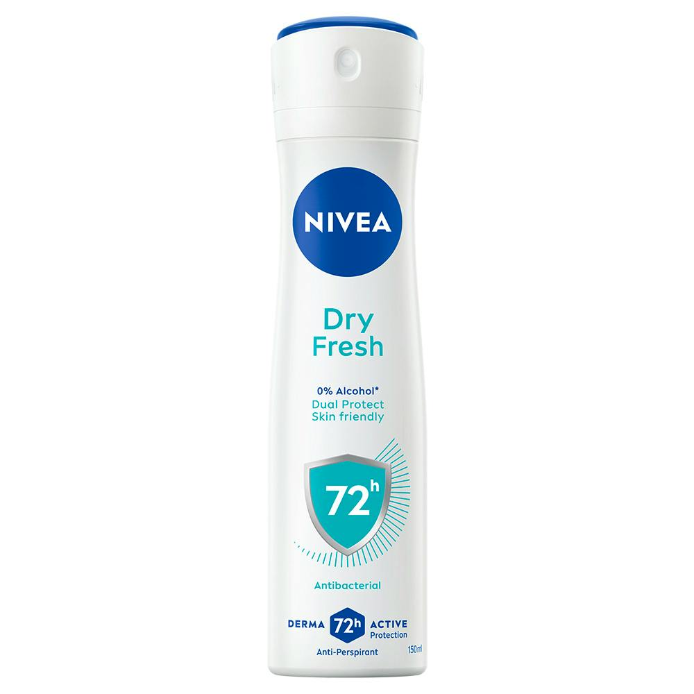 NIVEA Dry Fresh Anti Bacterial Deo Spray 150 ml