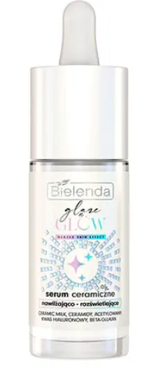 Bielenda Glaze & Glow Ceramic Serum Moisturizing & Brightening Glazed Skin Effect 30 ml