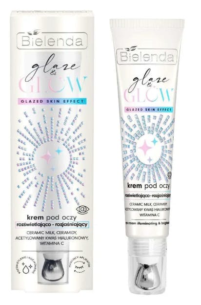 Bielenda Glaze & Glow Eye Cream Illuminating & Brightening Glazed Skin Effect 15 ml