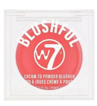 W7 Blushful Cream To Powder Fiery 6 g