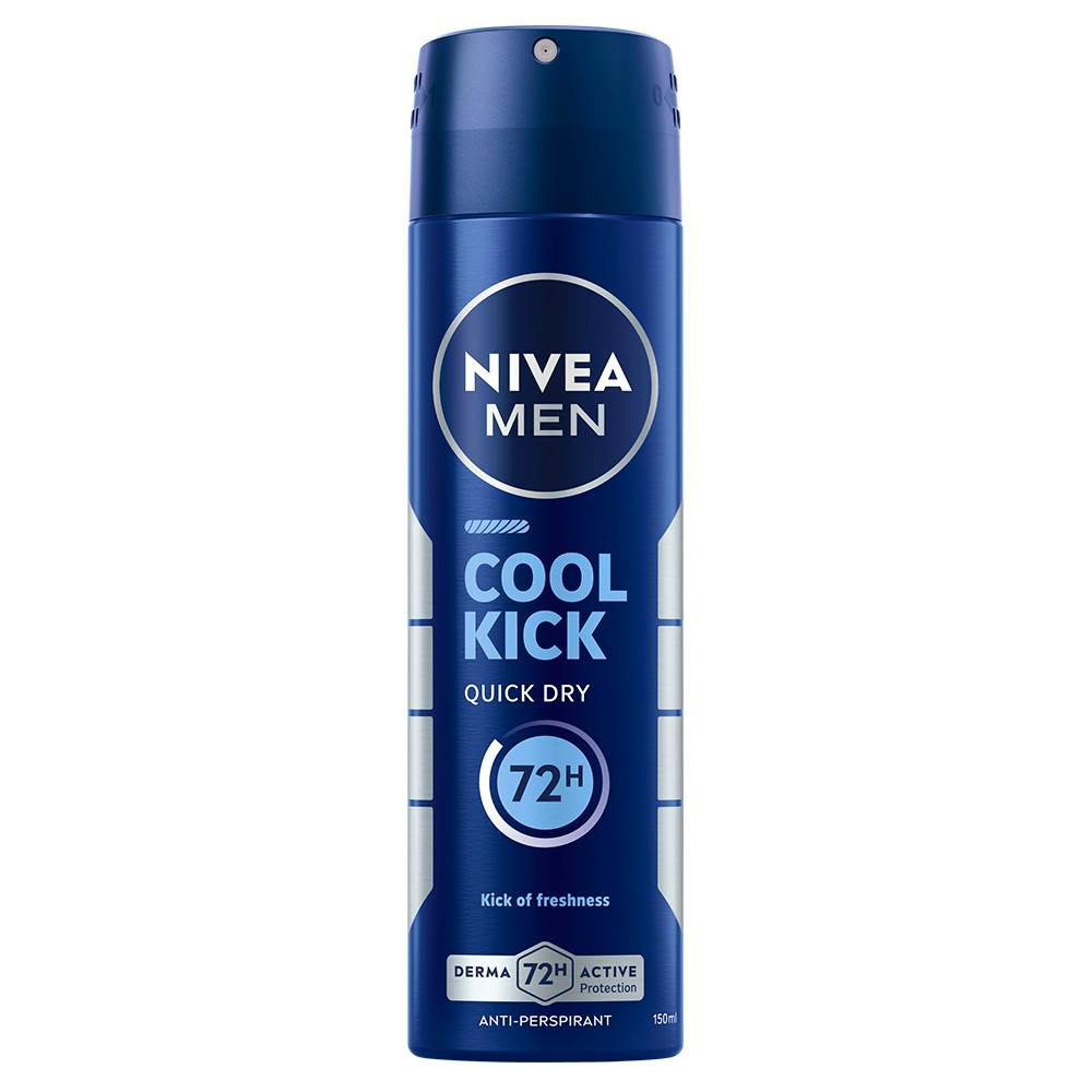 NIVEA Cool Kick Male Spray 150 ml