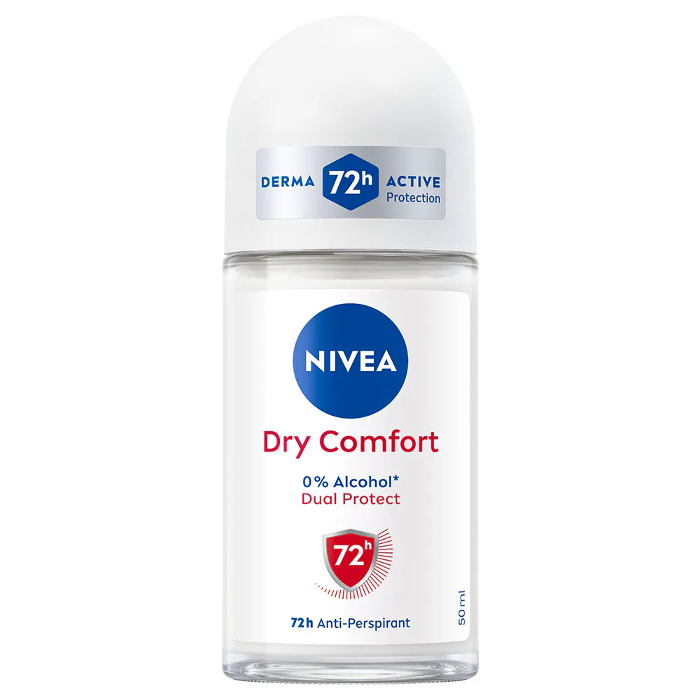 NIVEA Dry Comfort 72H Anti Perspirant Roll On 50 ml