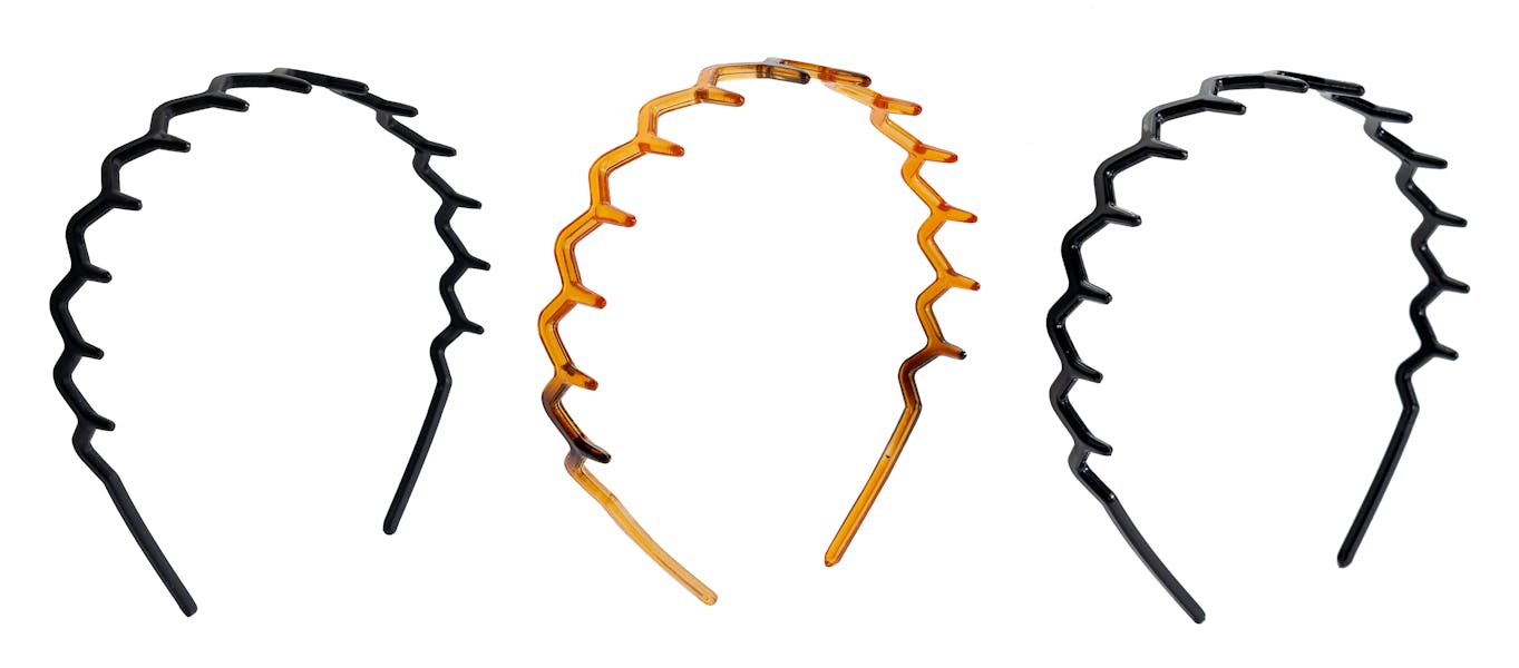 brushworks Zig Zag Headband 3 stk