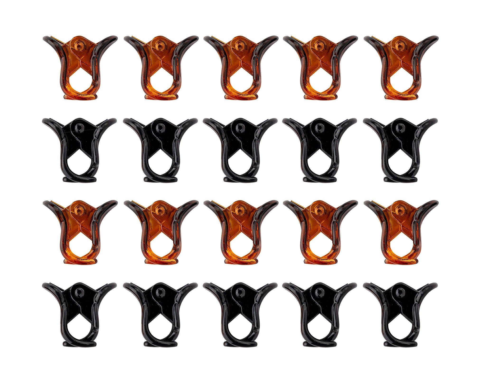 brushworks Mini Claw Clips 20 st