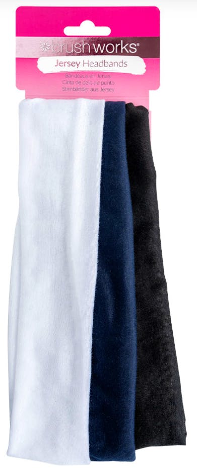 brushworks Jersey Headbands 3 stk