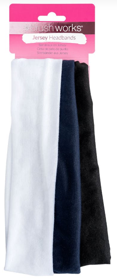 brushworks Jersey Headbands 3 stk