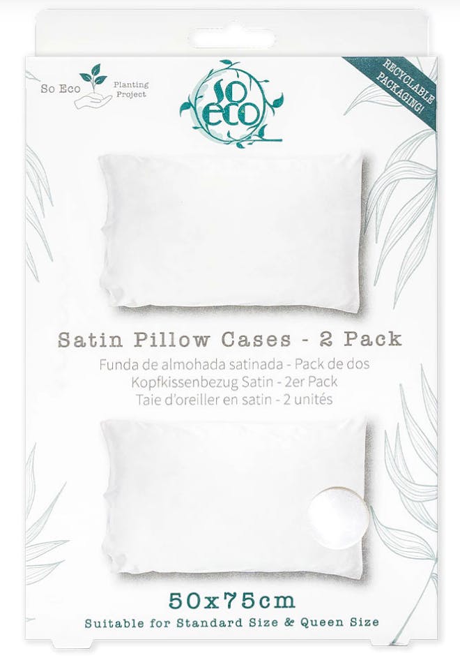 So Eco Pillow Case Double Pack 2 st