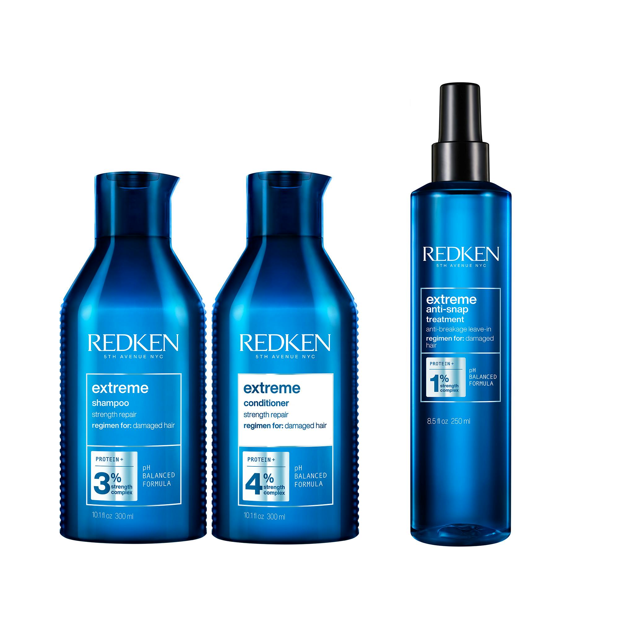 Redken Extreme Protocol Anti-breakage For Damaged Hair 300 ml + 300 ml + 250 ml