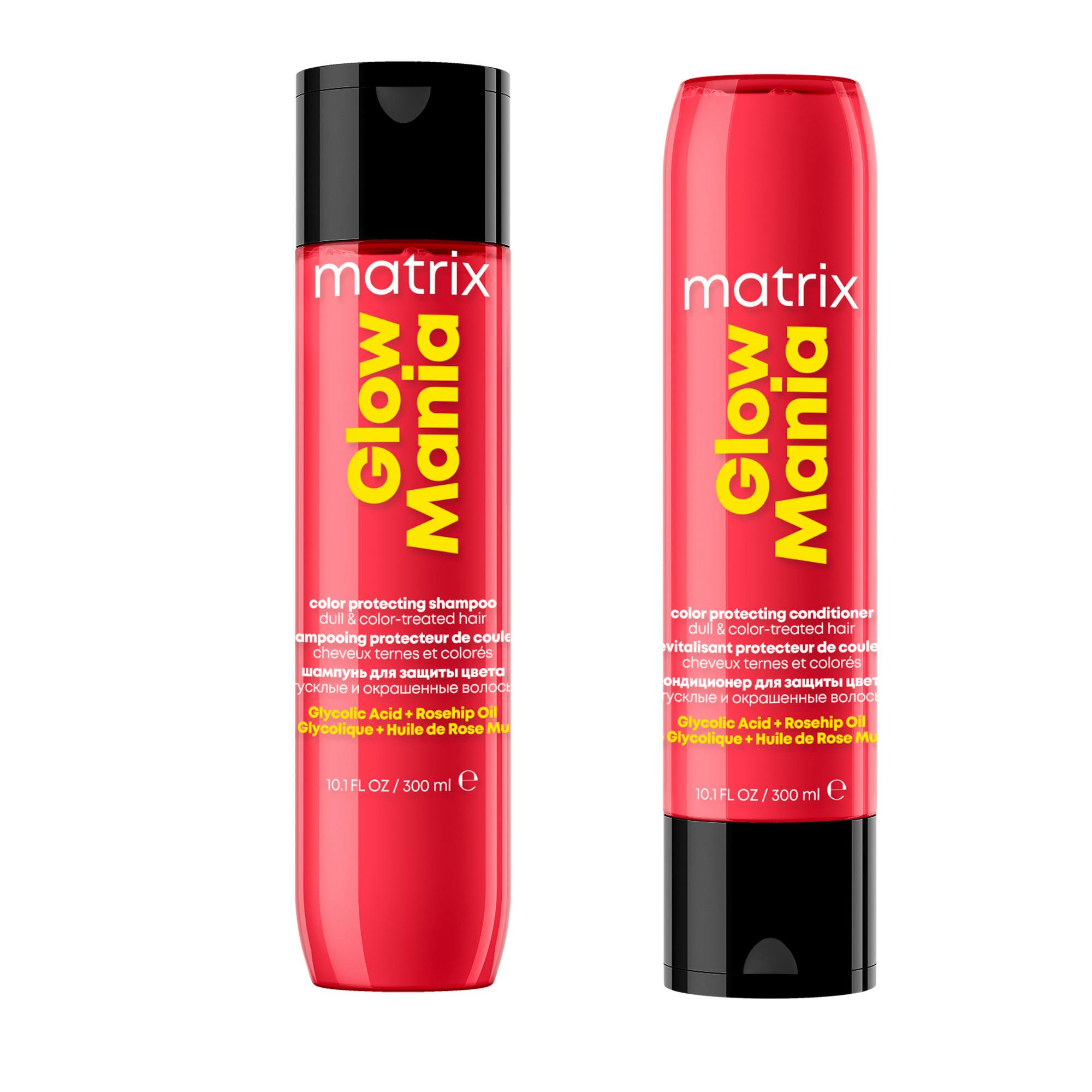 Matrix Glow Mania Color Protecting Shampoo & Conditioner 300 ml + 300 ml