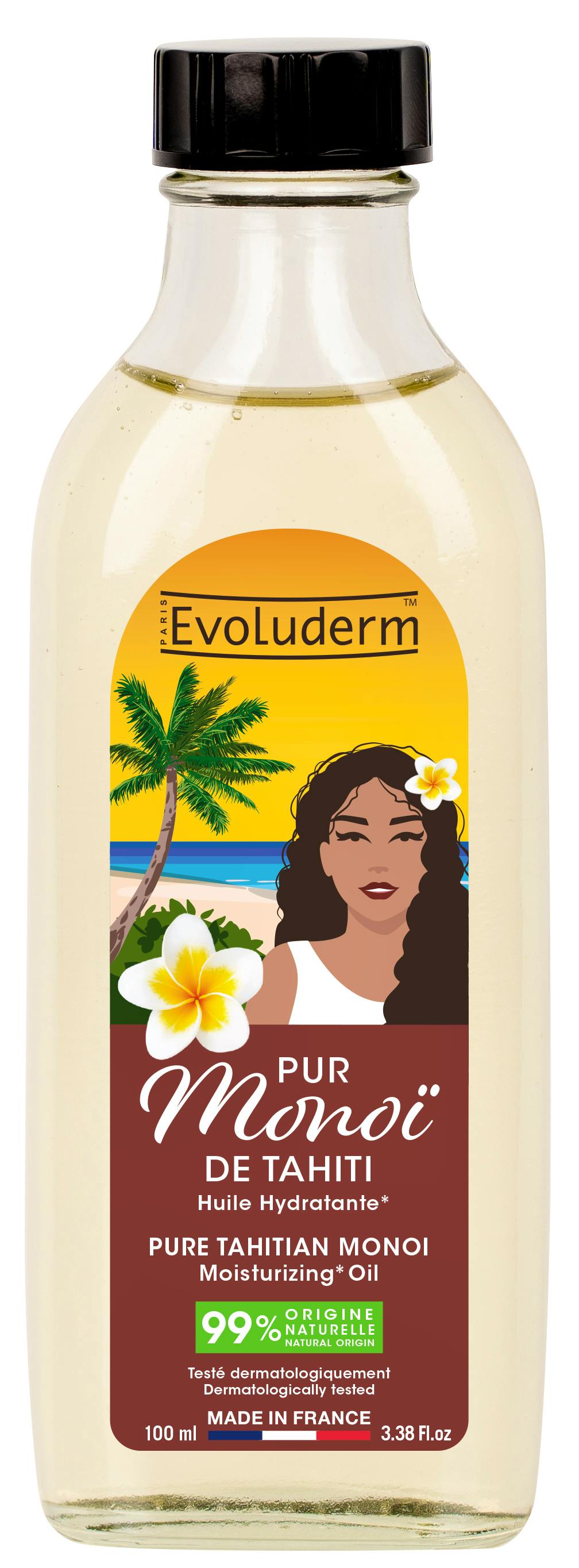 Evoluderm Pur Monoi De Tahiti Mousturizing Oil 100 ml