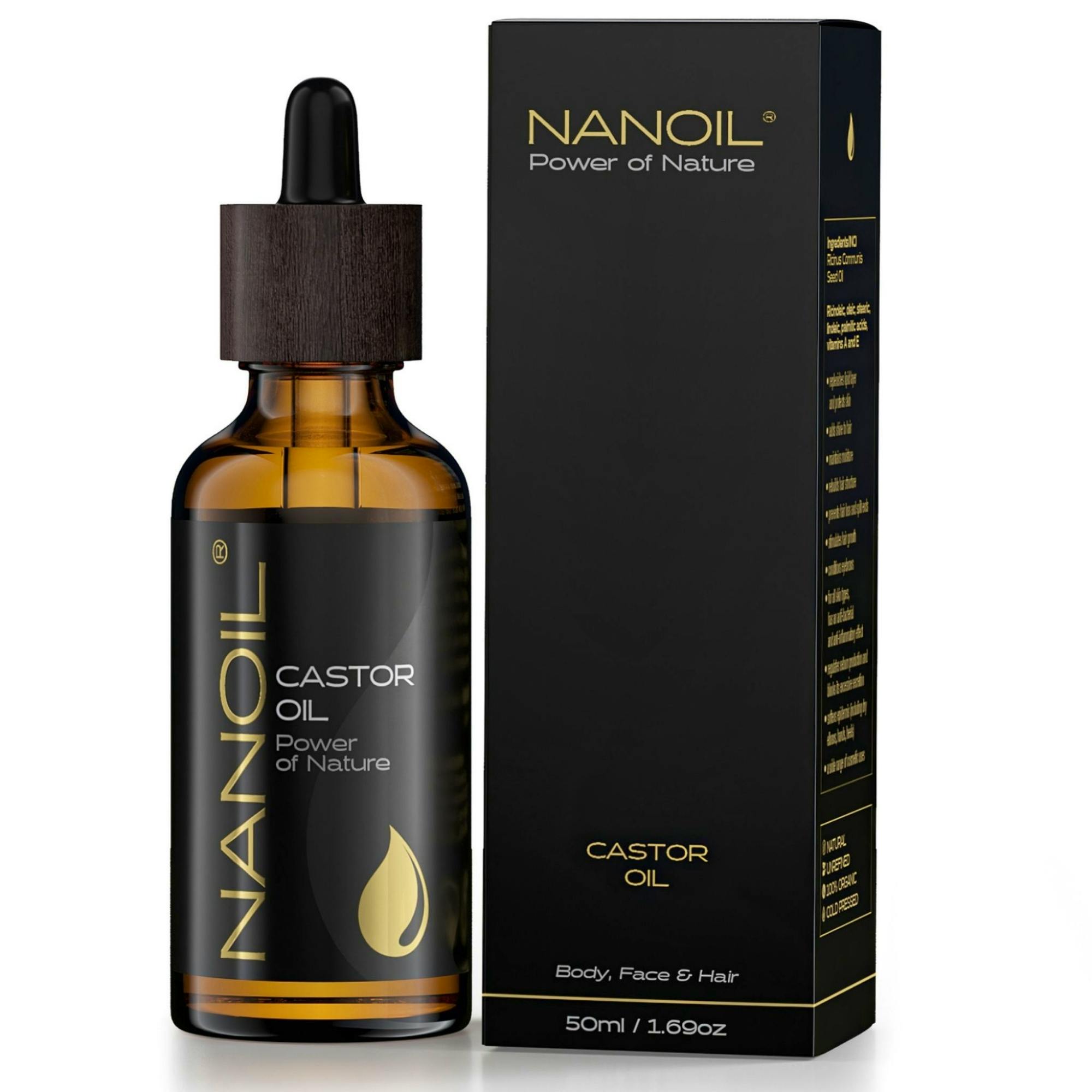 Nanoil Castor Oil 50 ml