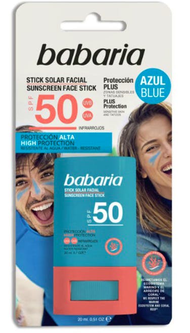 Babaria Blue Facial Sun Stick SPF 50 20 g