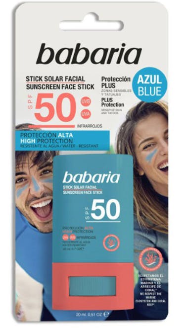 Babaria Blue Facial Sun Stick SPF 50 20 g