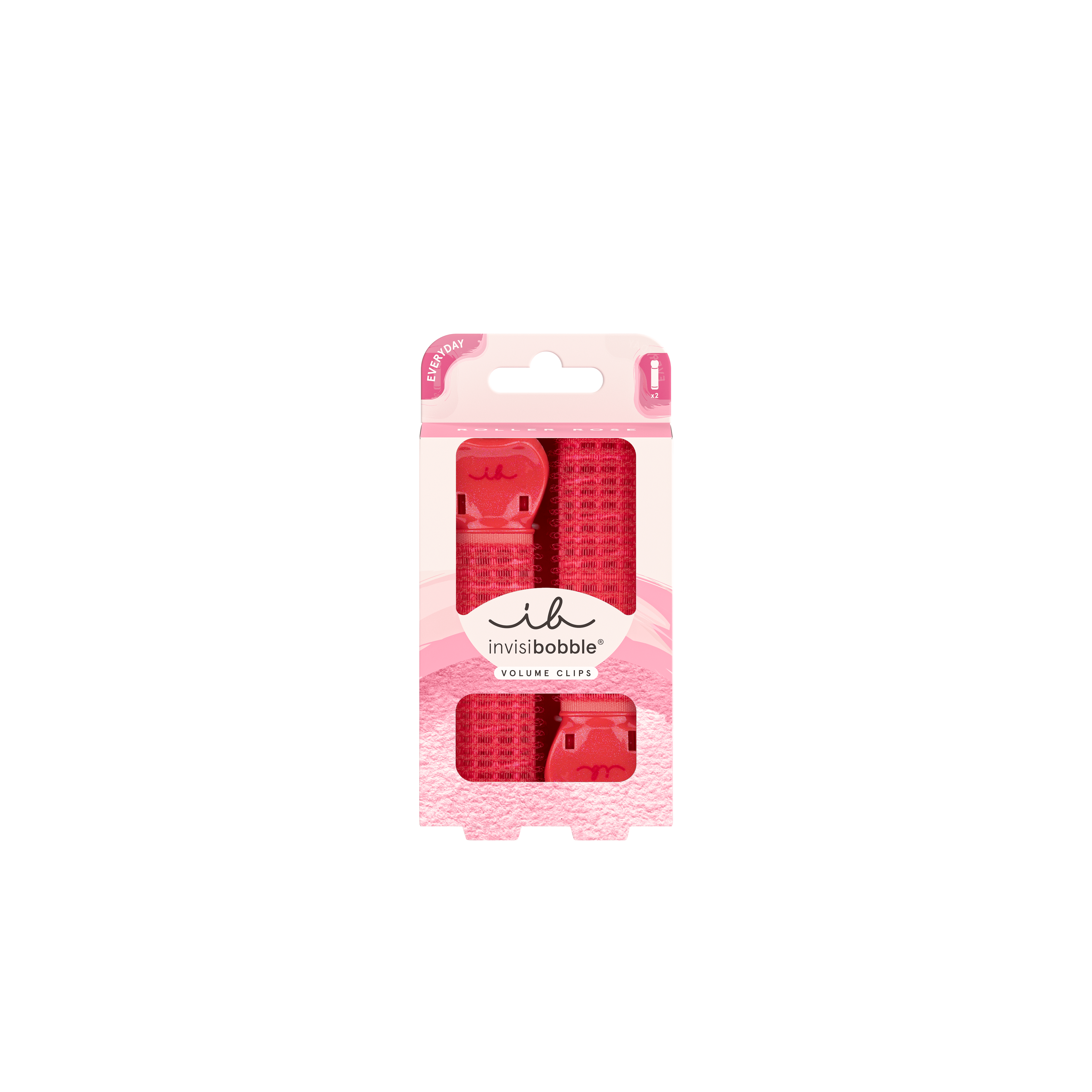 Invisibobble Roller Rose Volume Clips 2 st