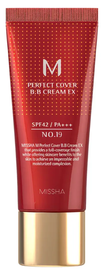 Missha M Perfect Cover BB Cream SPF42 PA+++ No.19 20 ml