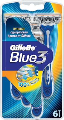 Gillette Blue3 Engangsskrabere 6 stk