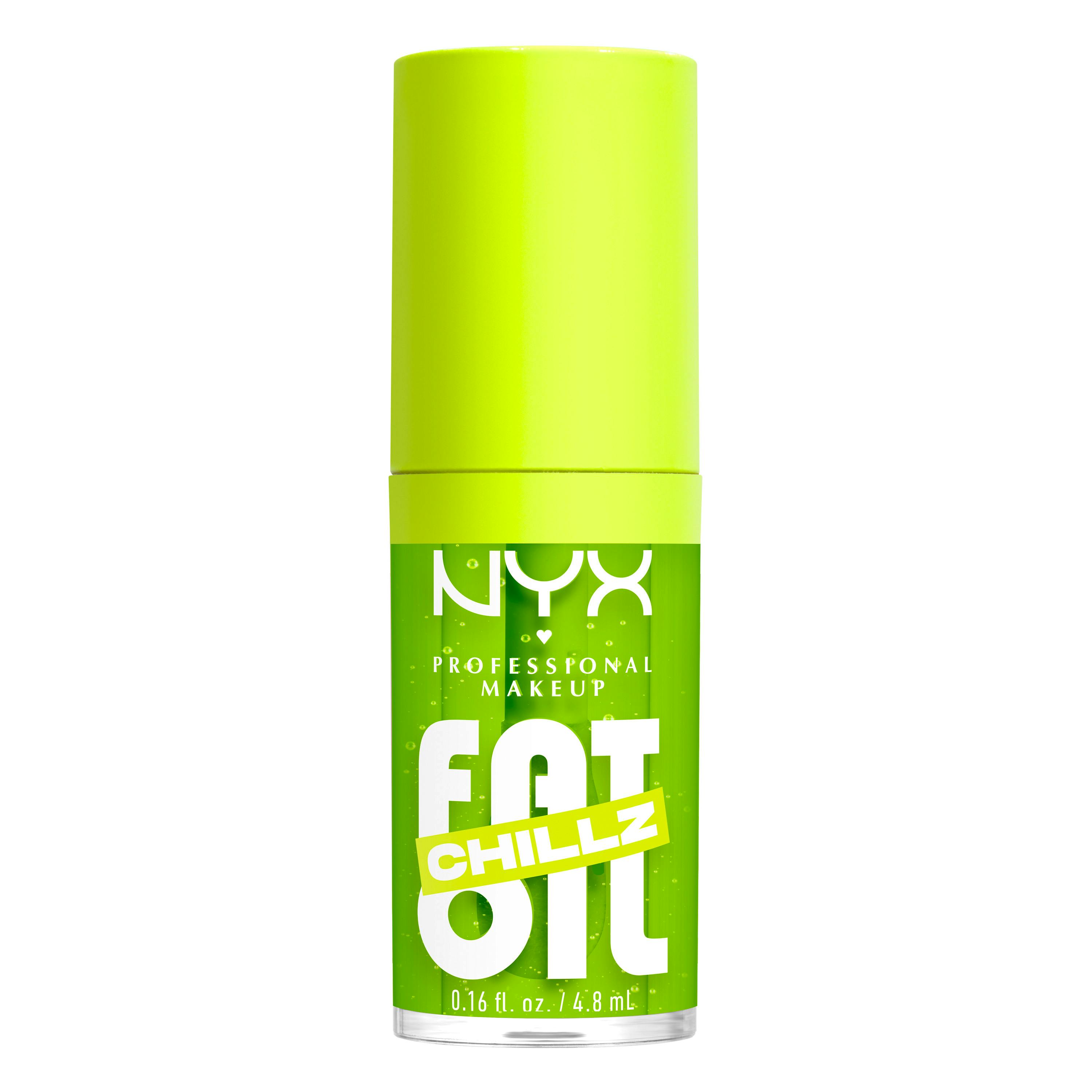 NYX Professional Make-Up Fat Oil Chillz Lip Drip 19 Kiwi Freezie 4.8 ml