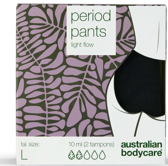 Australian Bodycare Period Pants Midi Light Flow Large 1 st
