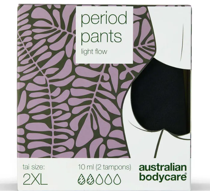 Australian Bodycare Period Pants Midi Light Flow XXL 1 st