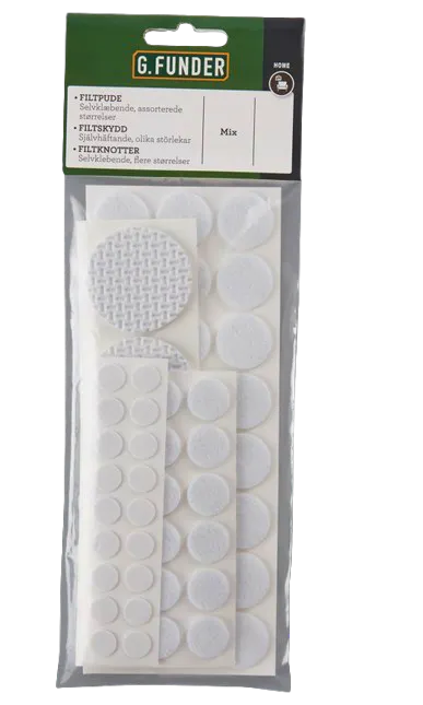 G. Funder Filtpude mix 64 pcs