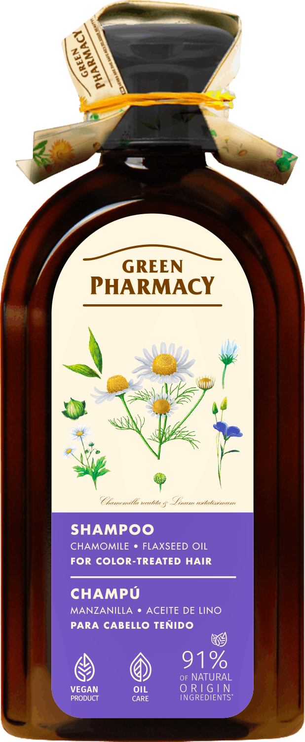 Green Pharmacy Shampoo For Color Treated Hair Chamomile 350 ml