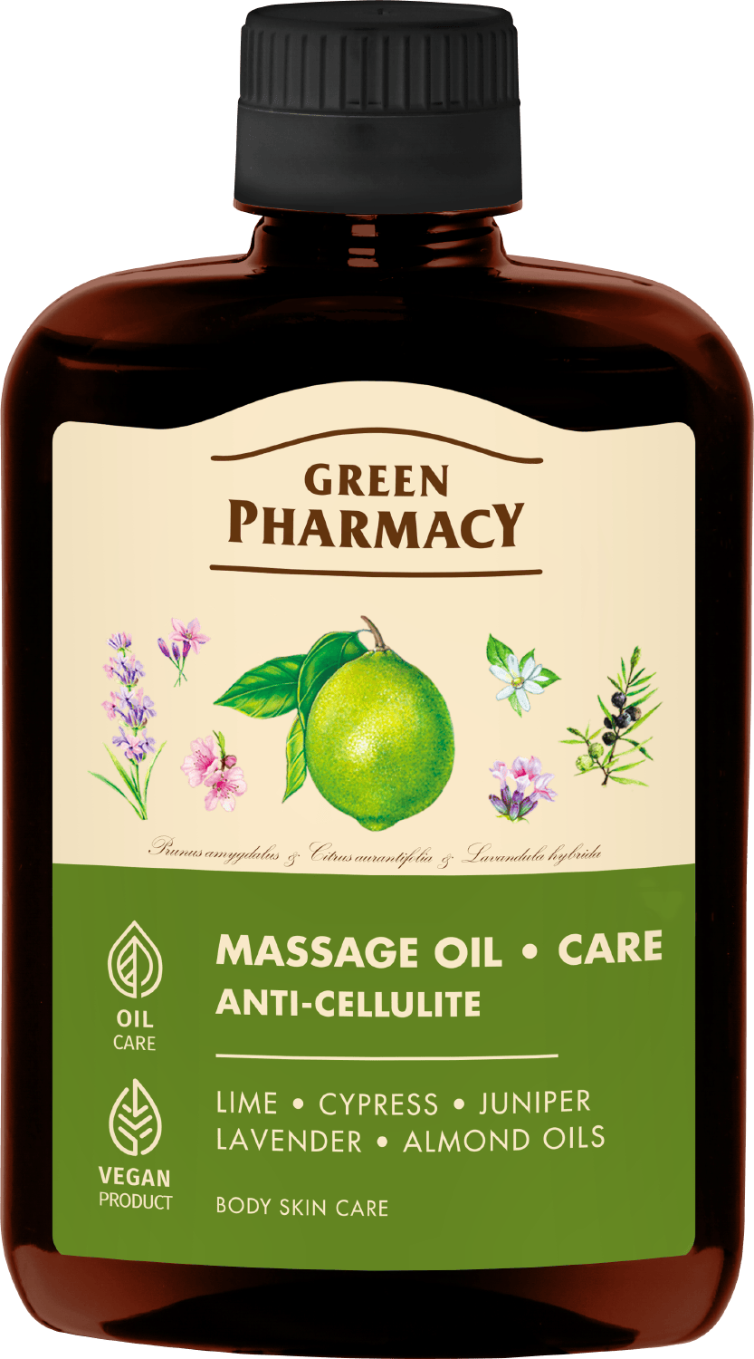 Green Pharmacy Massage Oil Anti Cellulite 200 ml