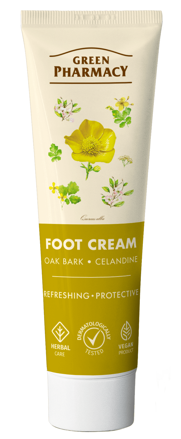Green Pharmacy Refreshing & Protective Foot Cream 75 ml