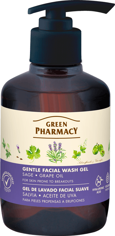 Green Pharmacy Gentle Facial Wash Gel 270 ml