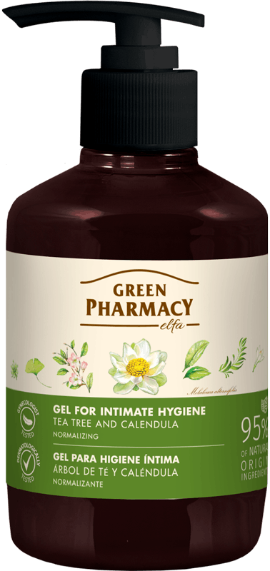 Green Pharmacy Gentle Intimate Wash Tea Tree & Calendula 370 ml