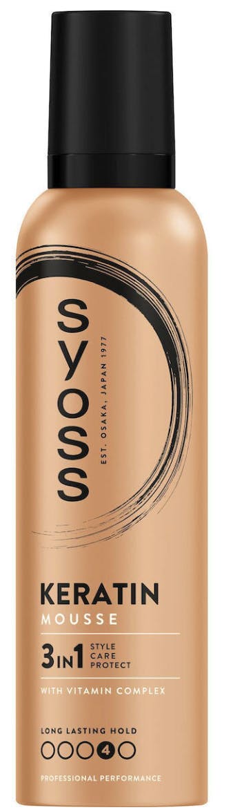Syoss 3-in-1 Keratin Mousse 250 ml