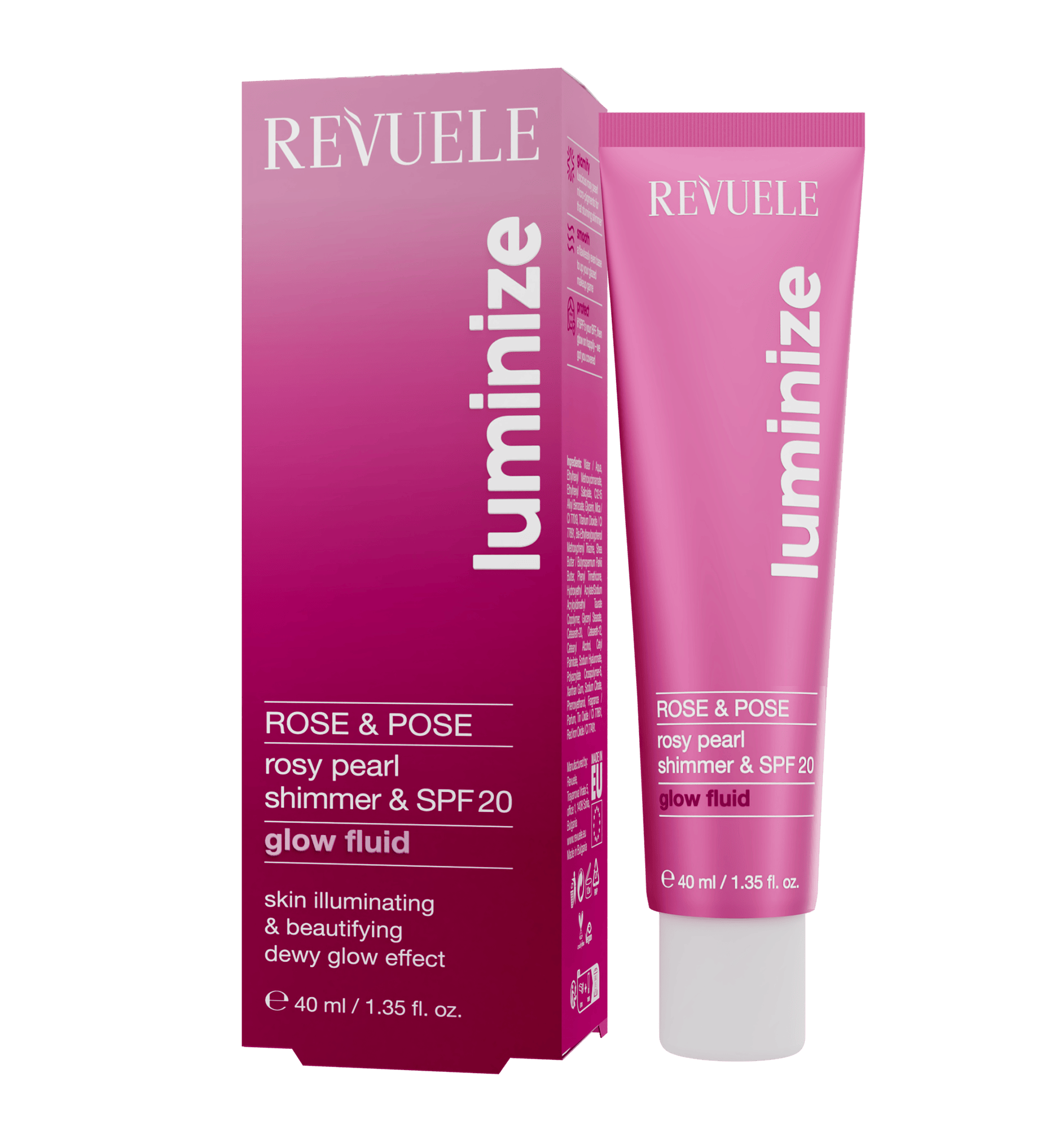 Revuele Rose & Pose Glow Fluid 40 ml