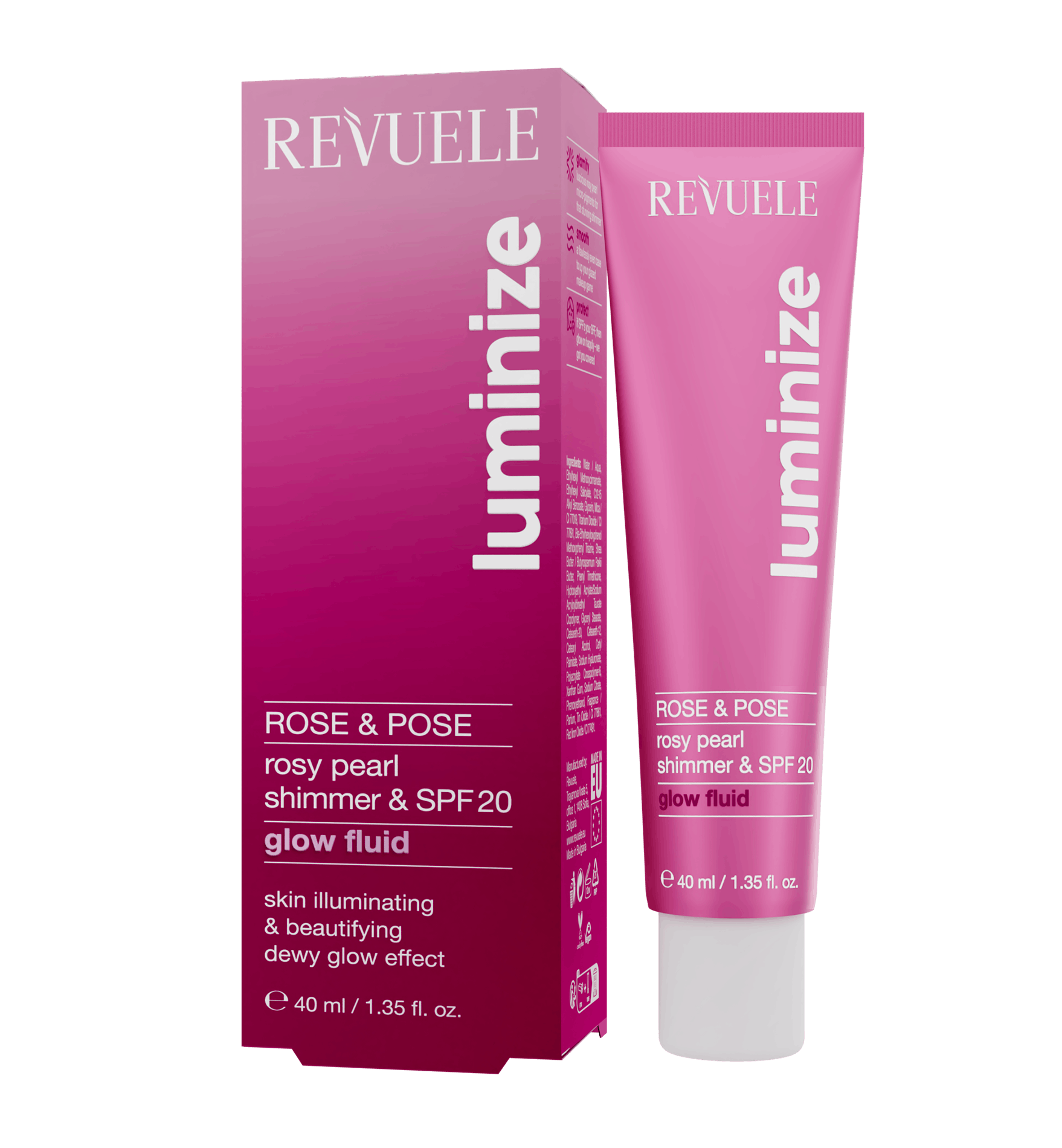 Revuele Rose & Pose Glow Fluid 40 ml