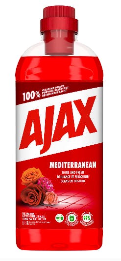 Ajax Multi Usage Cleaner Mediterranean Red Flowers 1000 ml