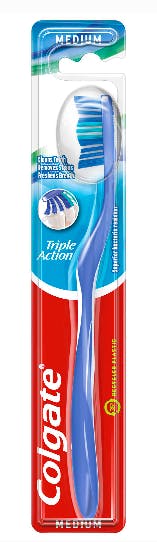 Colgate Triple Action Medium Toothbrush 1 stk