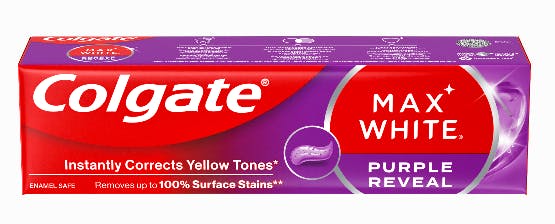 Colgate Max White Purple Reveal Toothpaste 75 ml