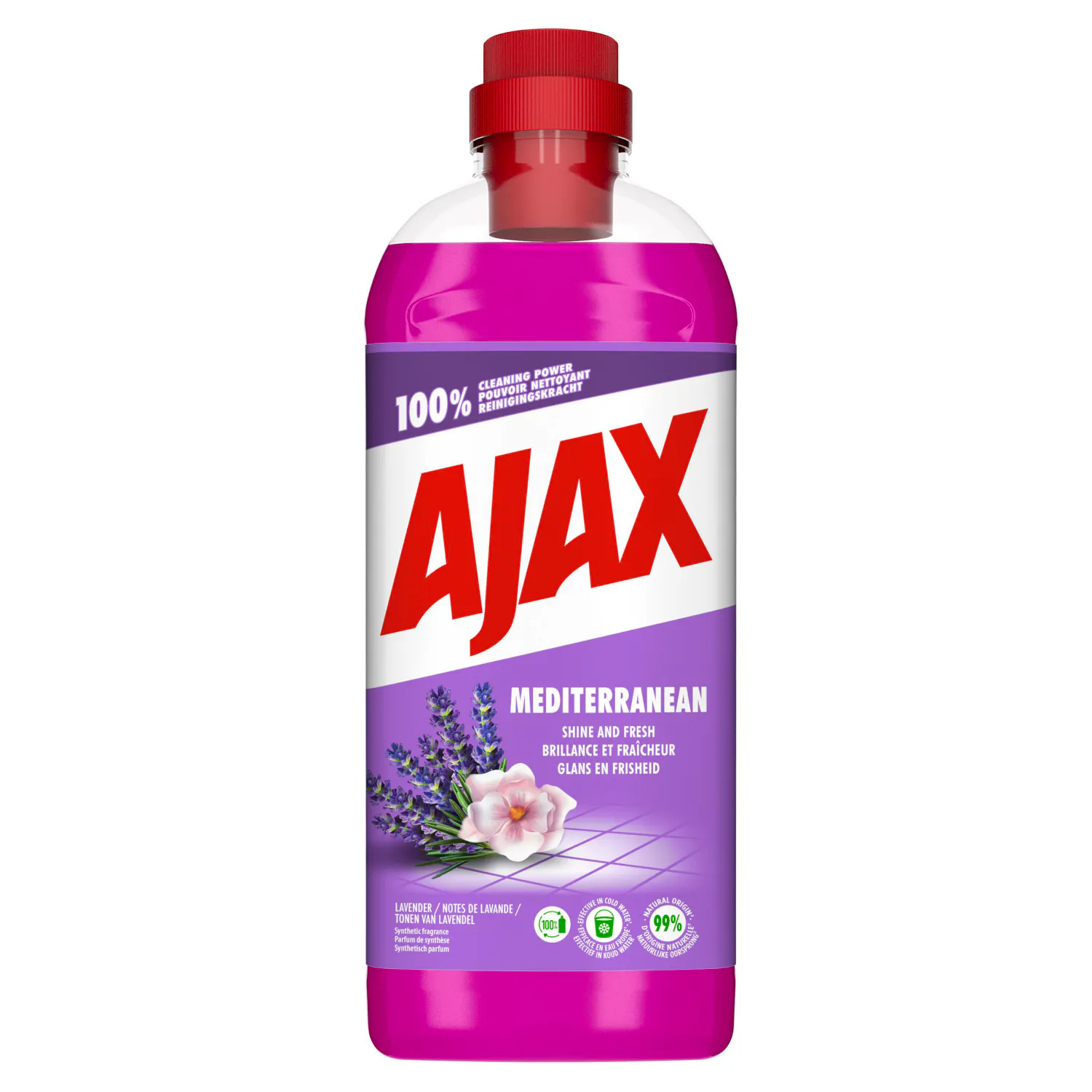 Ajax Multi Usage Cleaner Mediterranean Lavender 1000 ml