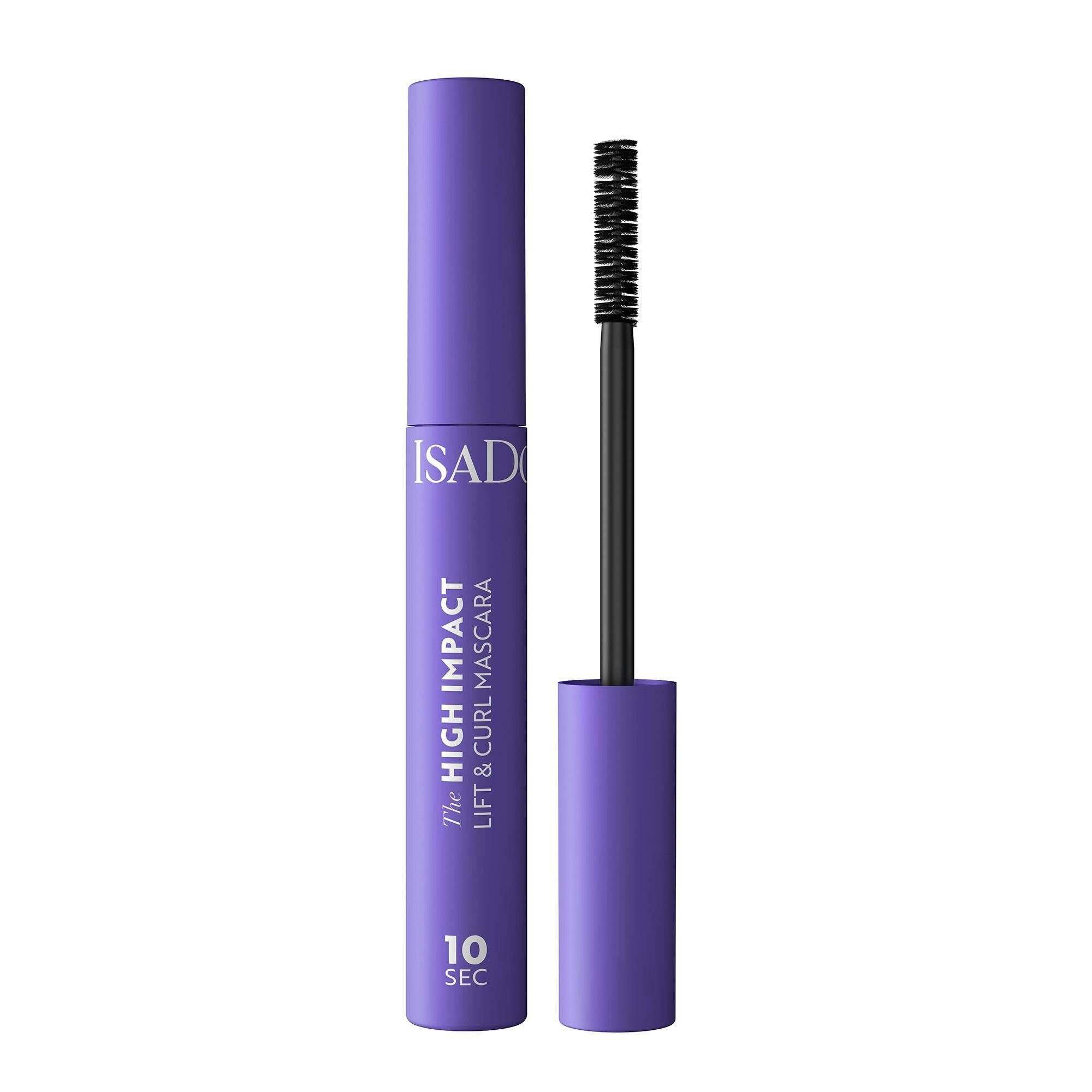 The 10 Sec High Impact Lift & Curl Mascara 02 Intense Black 9 Ml Fra Isadora