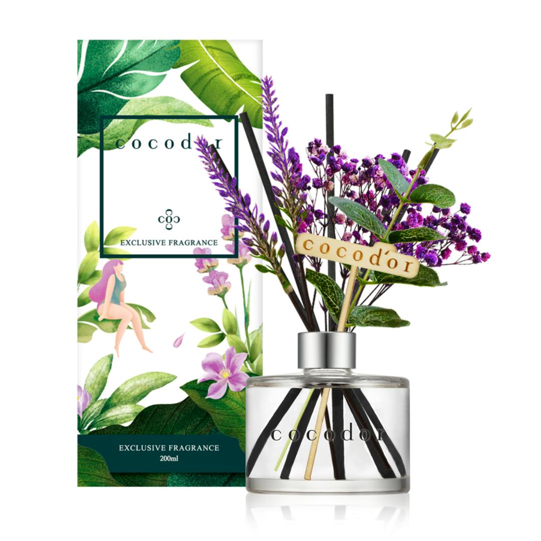 Cocodor Lavender Flower Diffuser Wellness 200 ml