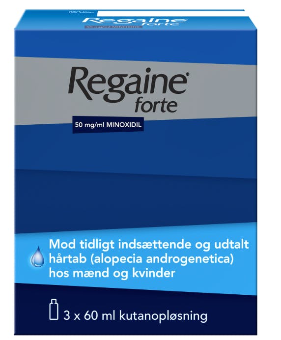 Regaine Forte Regain Forte 50 mg/ml Mod Hårtab 60 ml