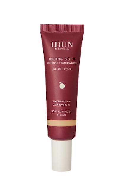 Idun Minerals Hydrasoft Mineral Foundation Svea Medium Warm 30 ml