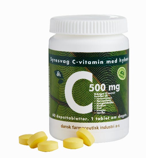 DFI C500 Syresvag Vitamin C 60 stk
