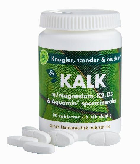DFI Kalk, Magnesium, D3 & K2 90 stk
