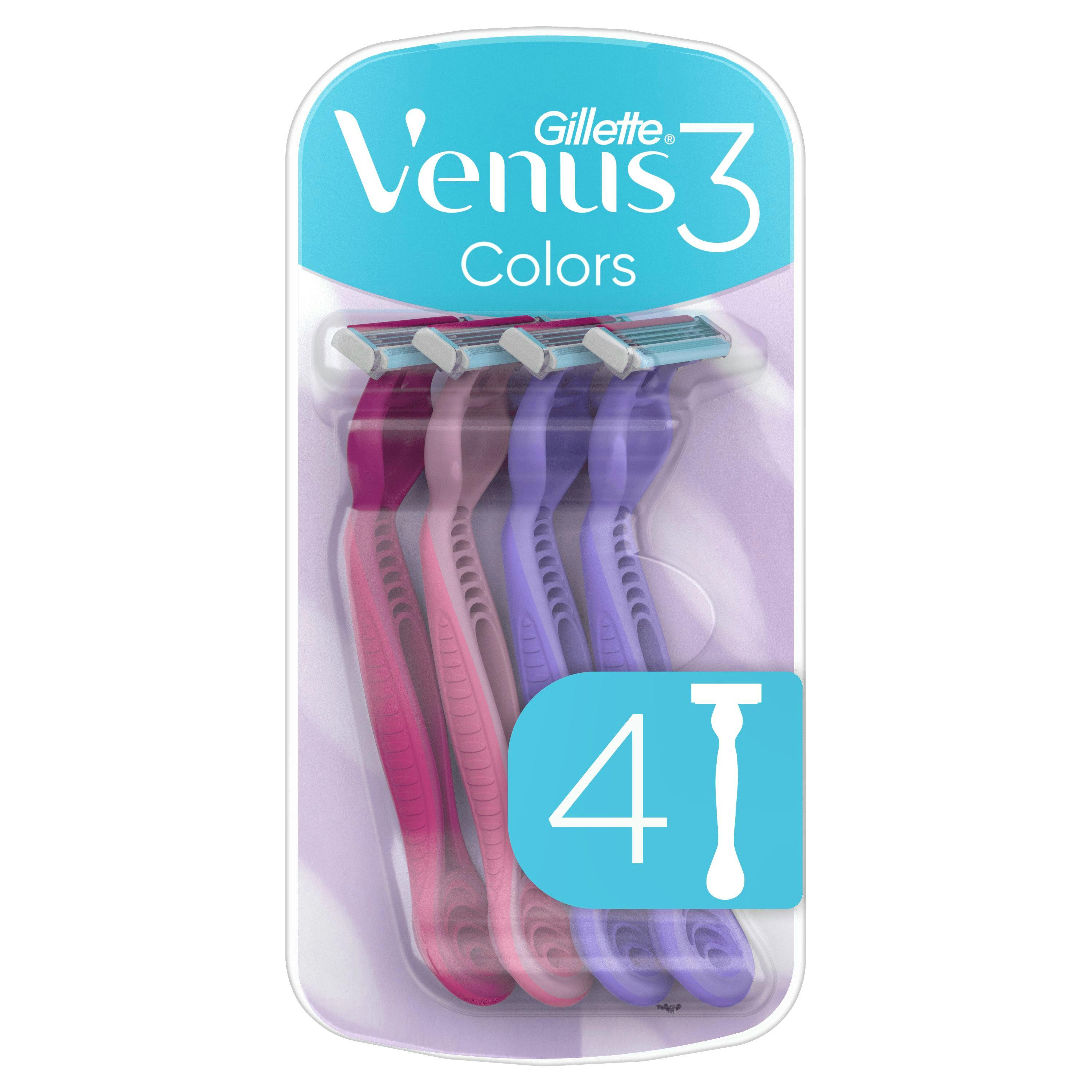 Gillette Venus 3 Skrabere 4 stk