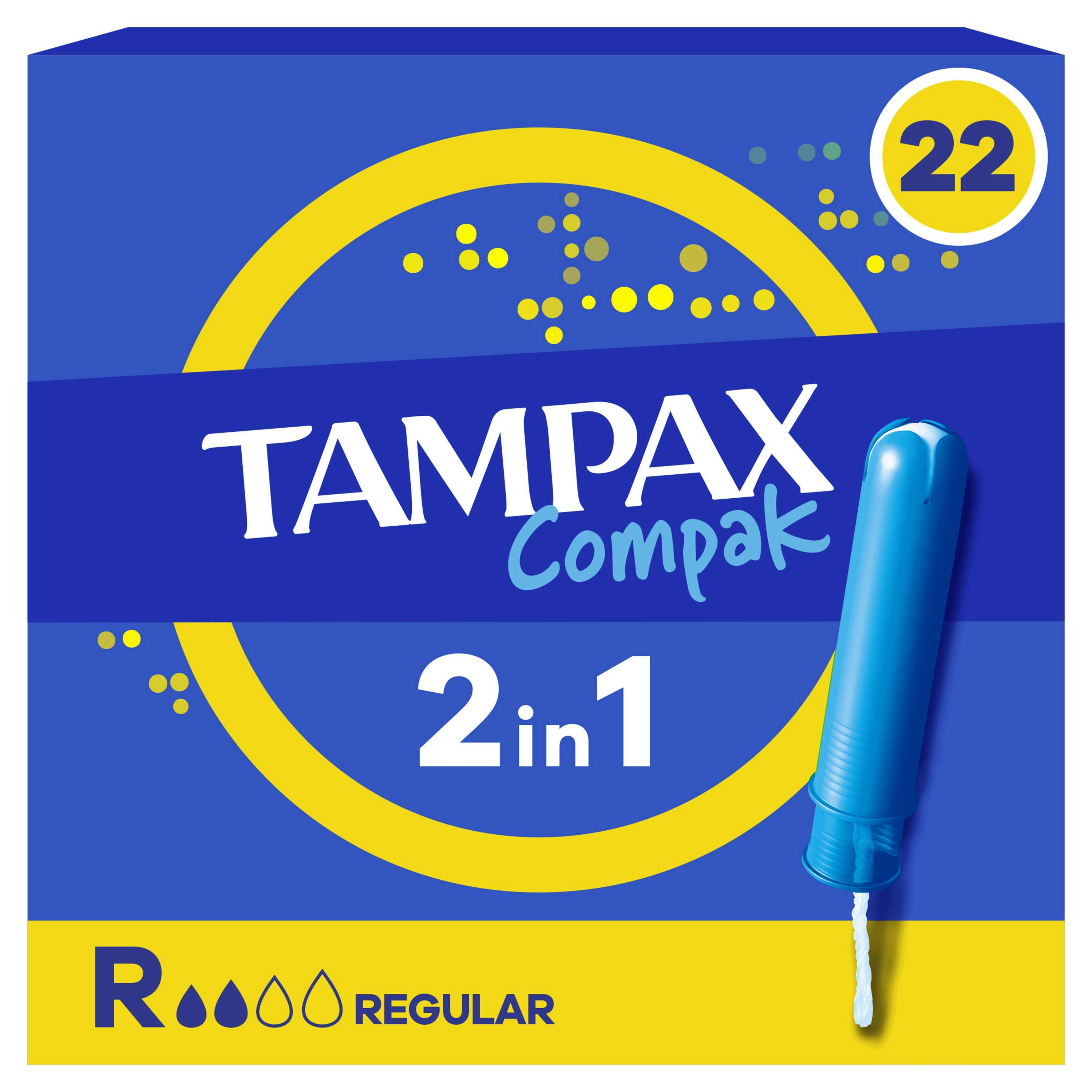 Tampax Compak Regular 22 st