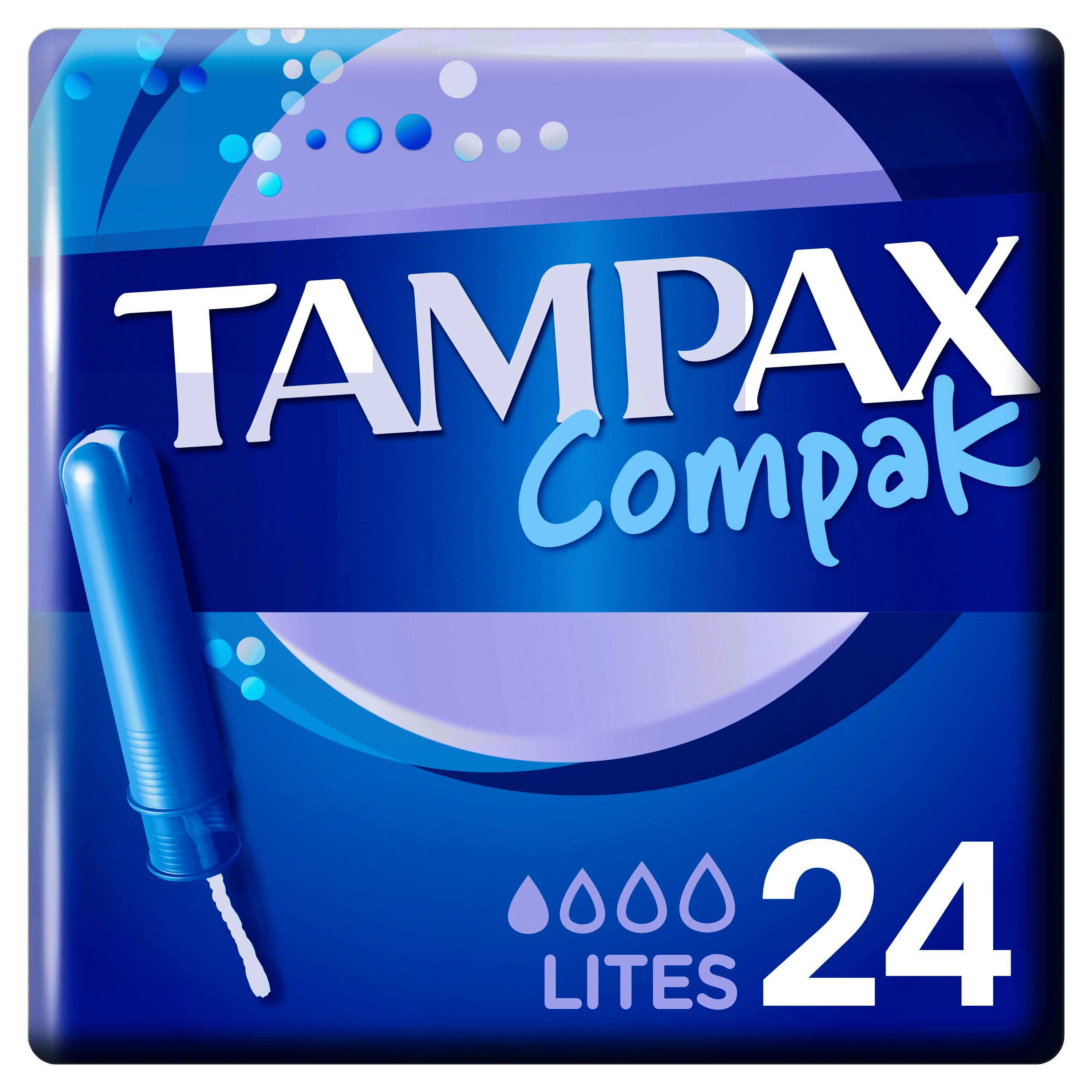 Tampax Compak Lite 24 stk
