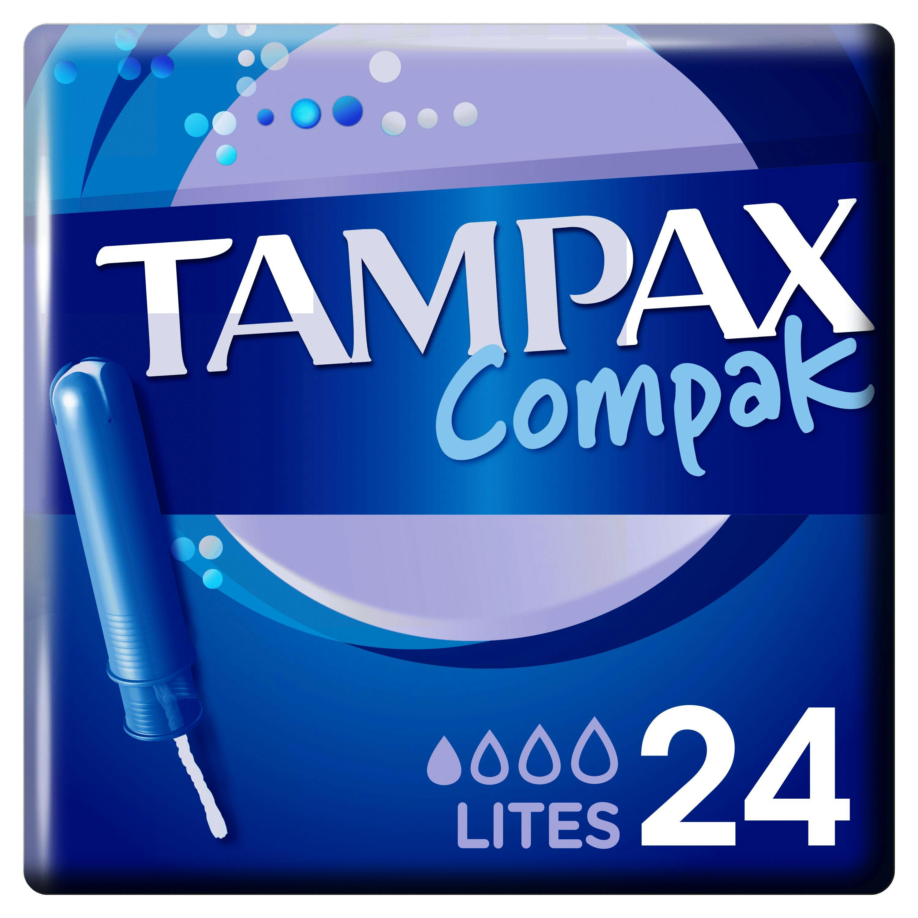Tampax Compak Lite 24 st