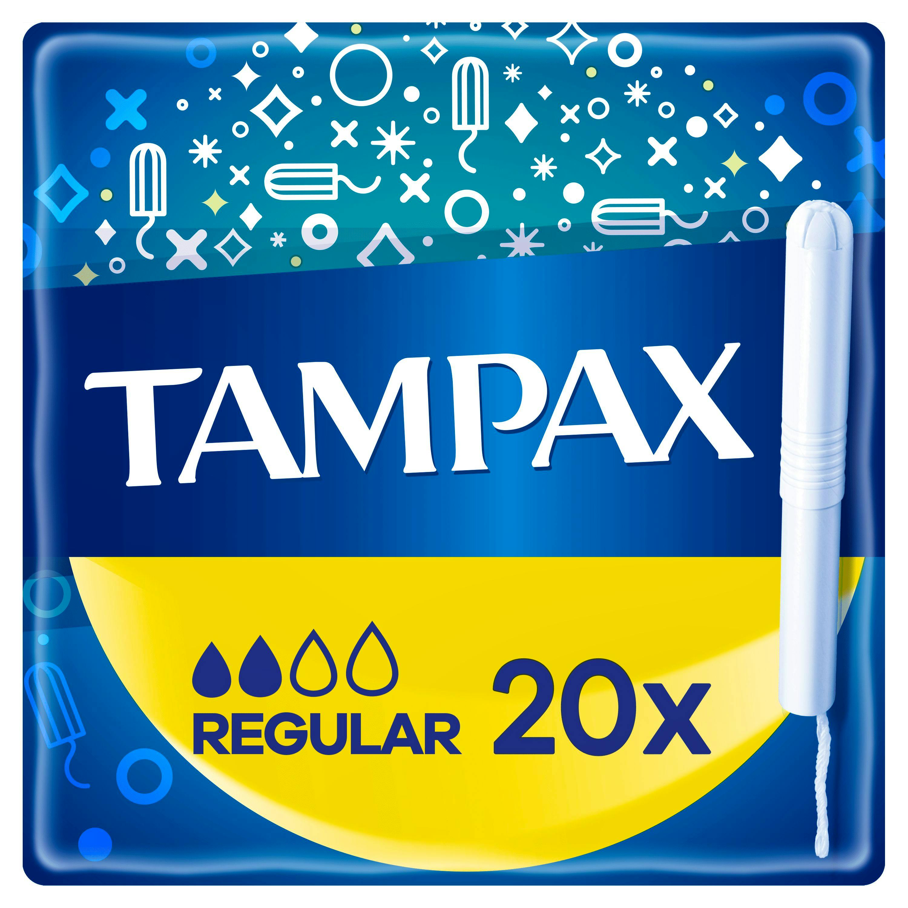 Tampax Blue Regular 20 stk