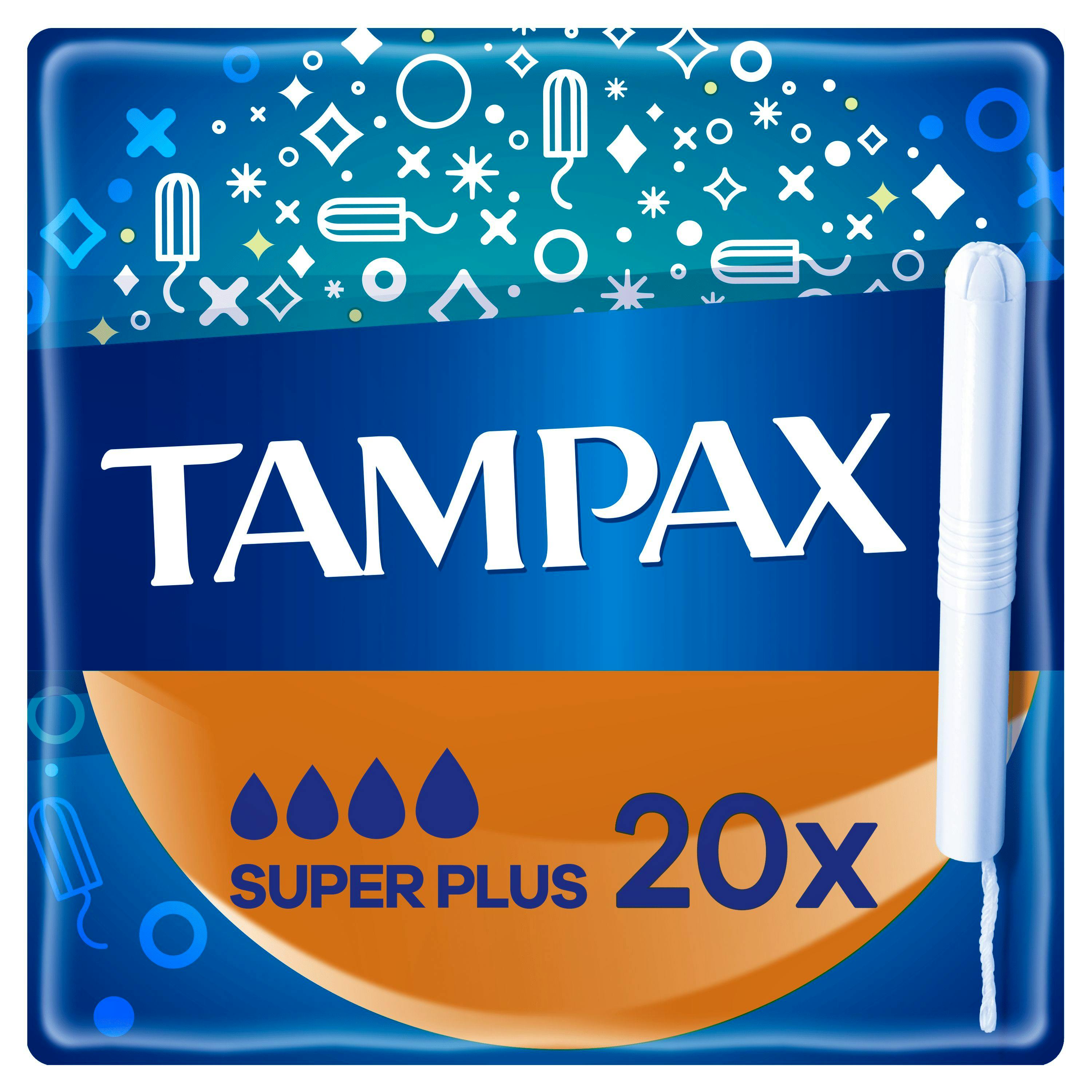 Tampax Blue Super Plus 20 stk