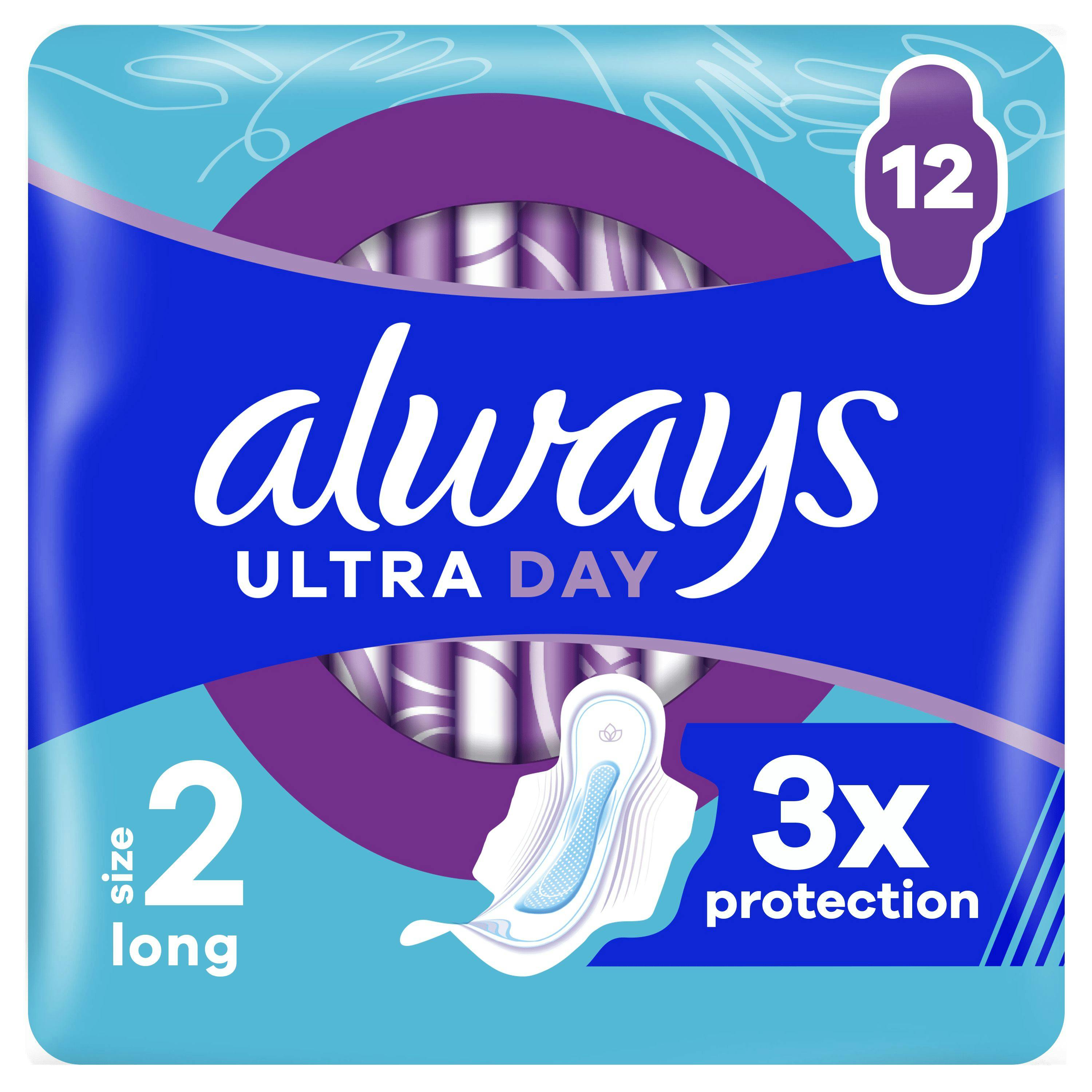 Always Ultra Long with Wings 12 st